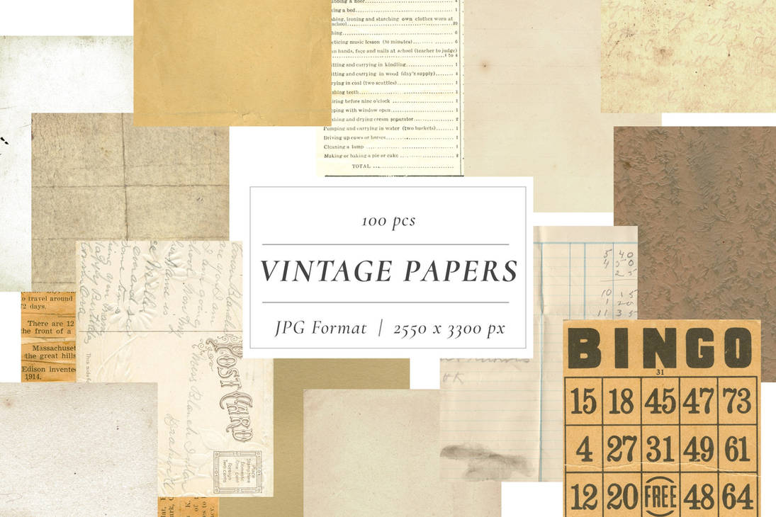 Paper Textures Deviantart Vintage Paper Textures Mega Pack by buqoosestocope on DeviantArt