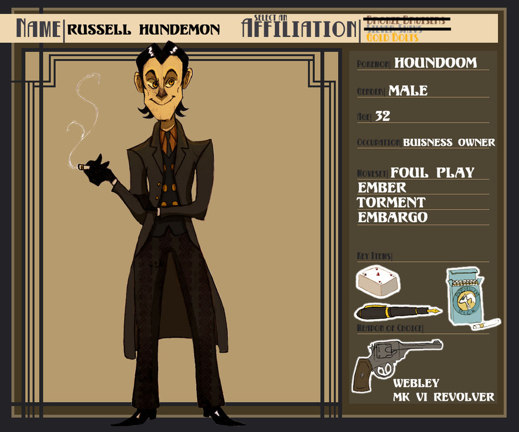 Russell Hundemon by Blue-Cornflower on DeviantArt