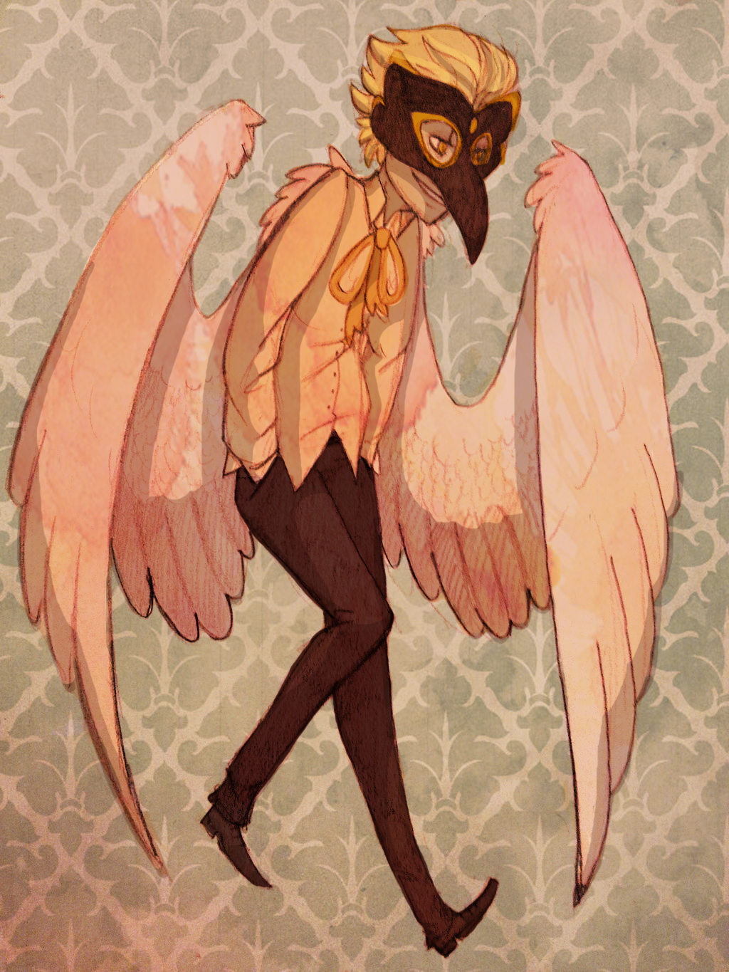 Popcorn Bird Man