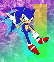 Sonic as in The Hegehog