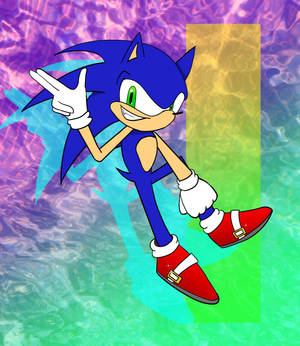 Sonic as in The Hegehog