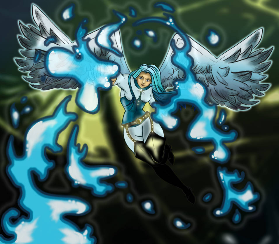 Alexandra - Angel Form by MakiMoonstone2706 on DeviantArt