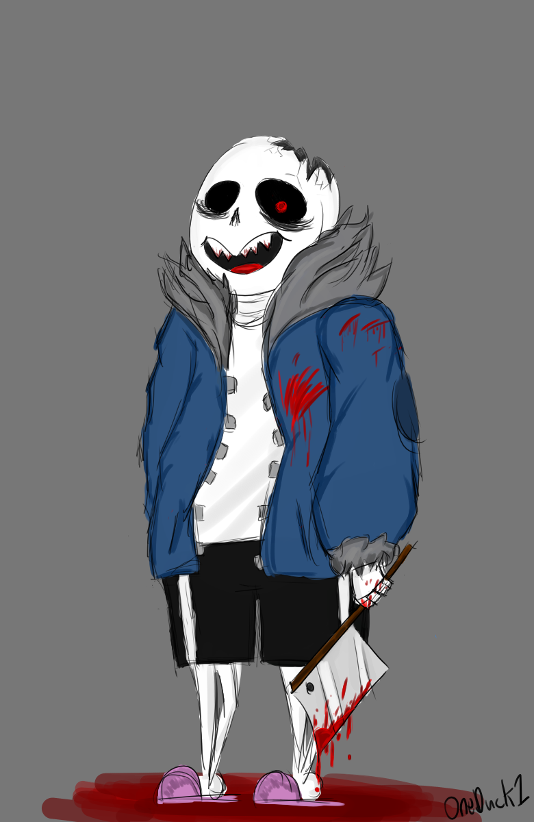 Wiki sans and horror sans by zombiejb1 on DeviantArt