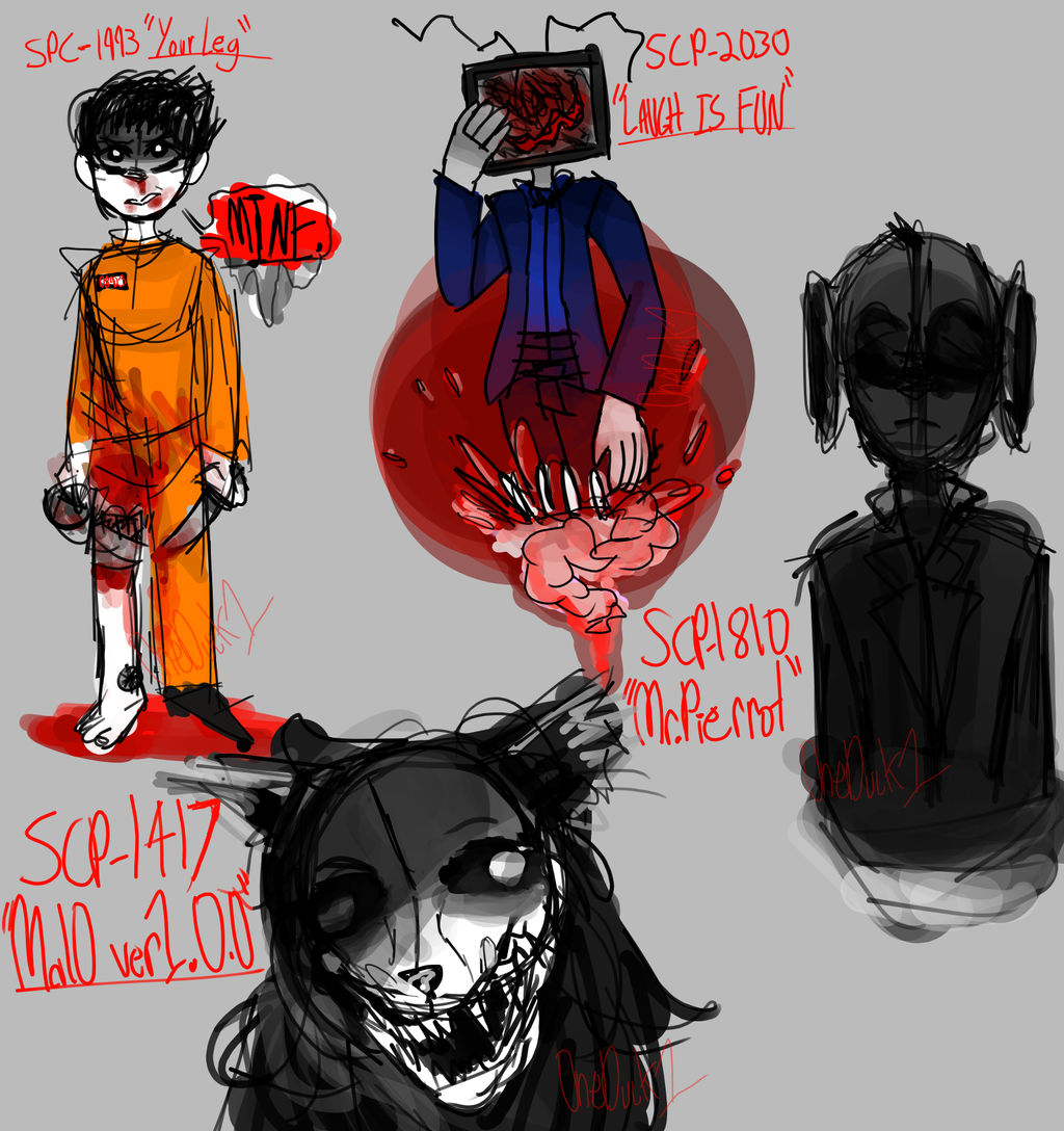 Scp buds (new scps) by earthbluewolf on DeviantArt