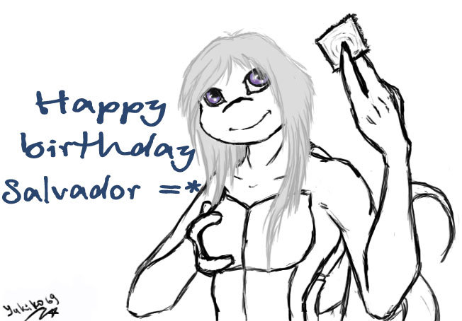 Happy birthday, Salvador!