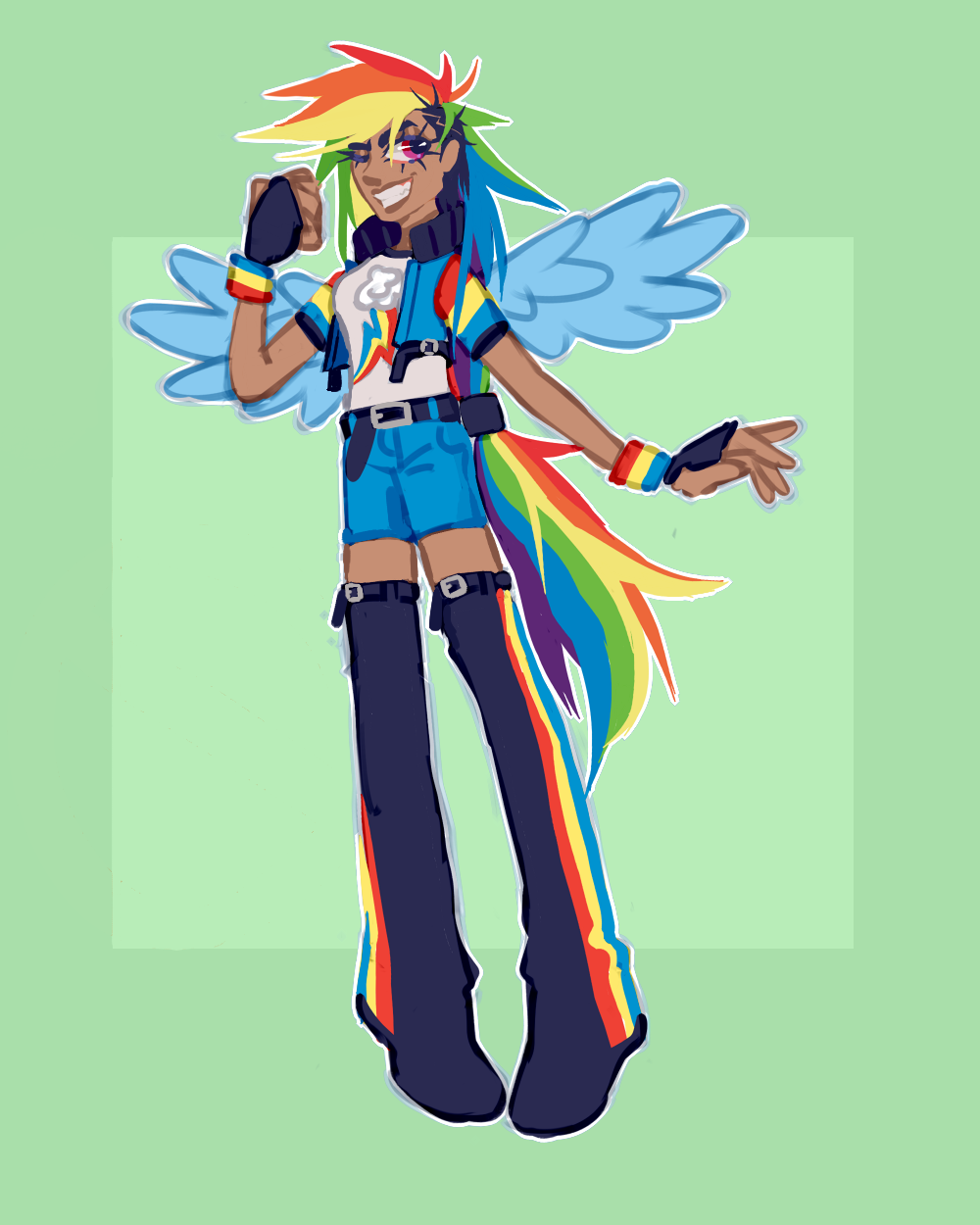 Rainbow Dash by toastboyyy on DeviantArt