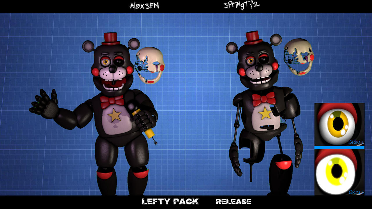 {SFM-FNAF} Lefty Pack Release by SpringTf2 on DeviantArt