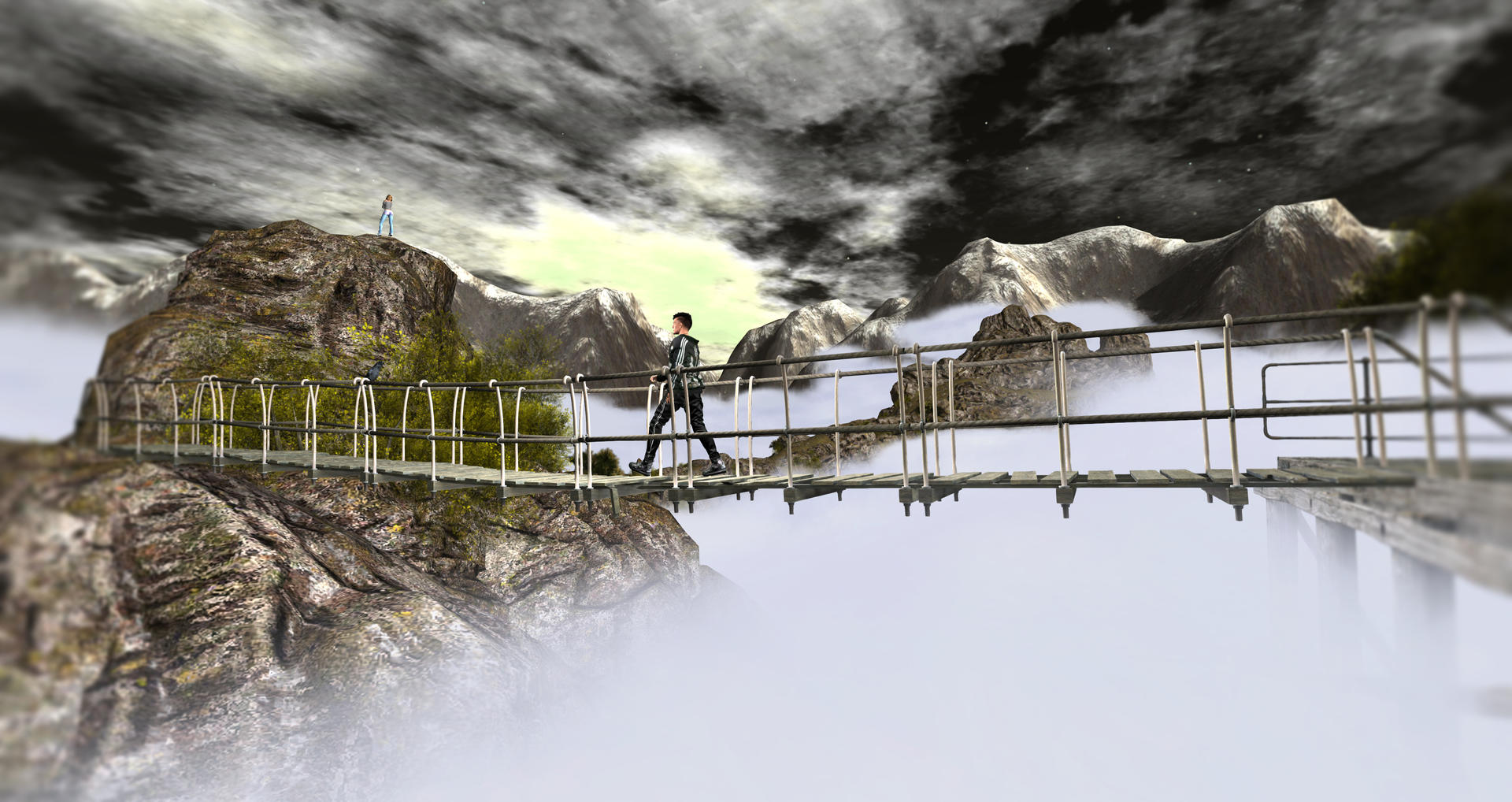 Cloudbridge Drawing CloudBridge by Ricos6 on DeviantArt