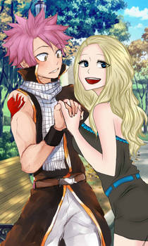 Emilie and Natsu / can be an OP