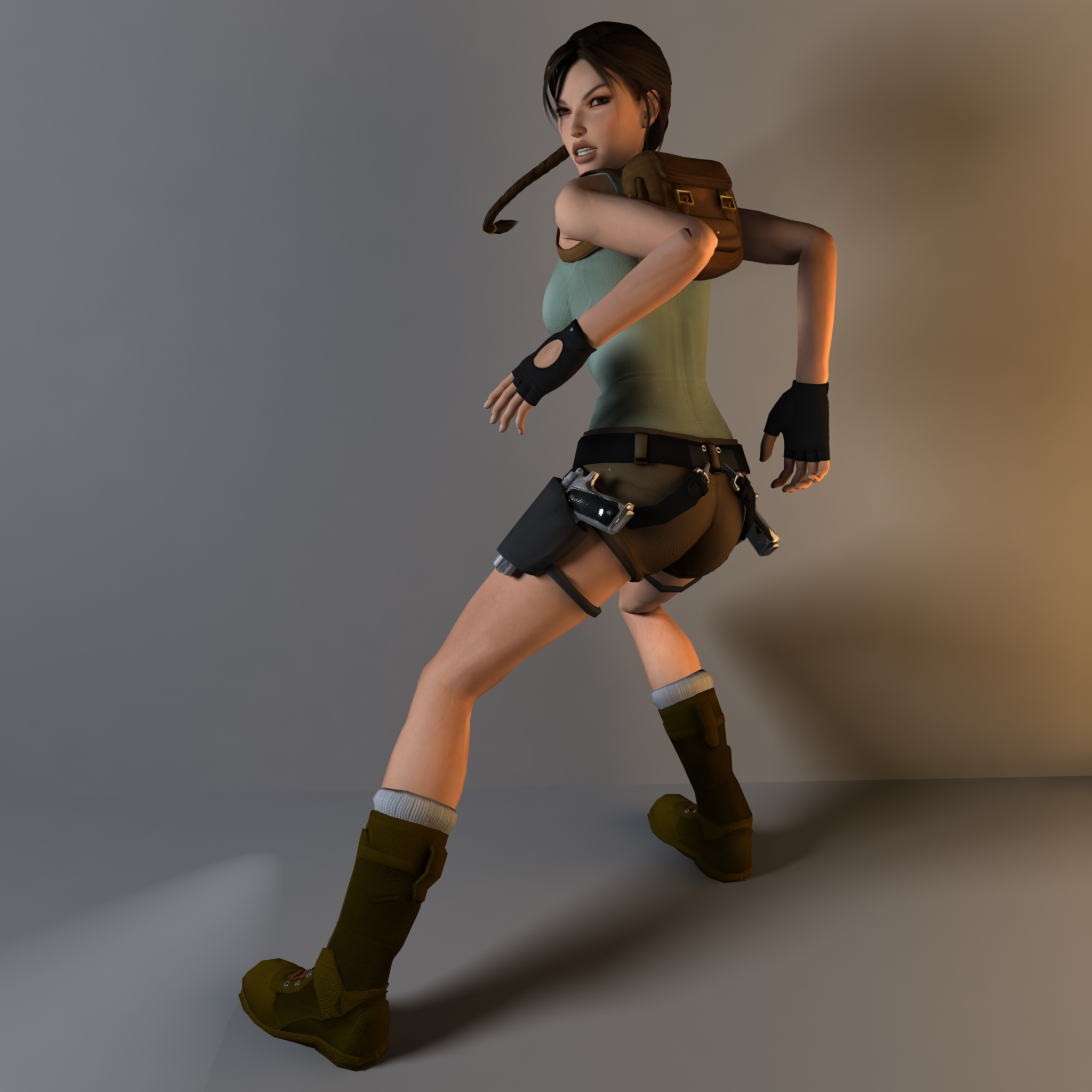 Tomb Raider 1 Render Remake