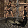 Lara Croft vs. Doppelganger 3