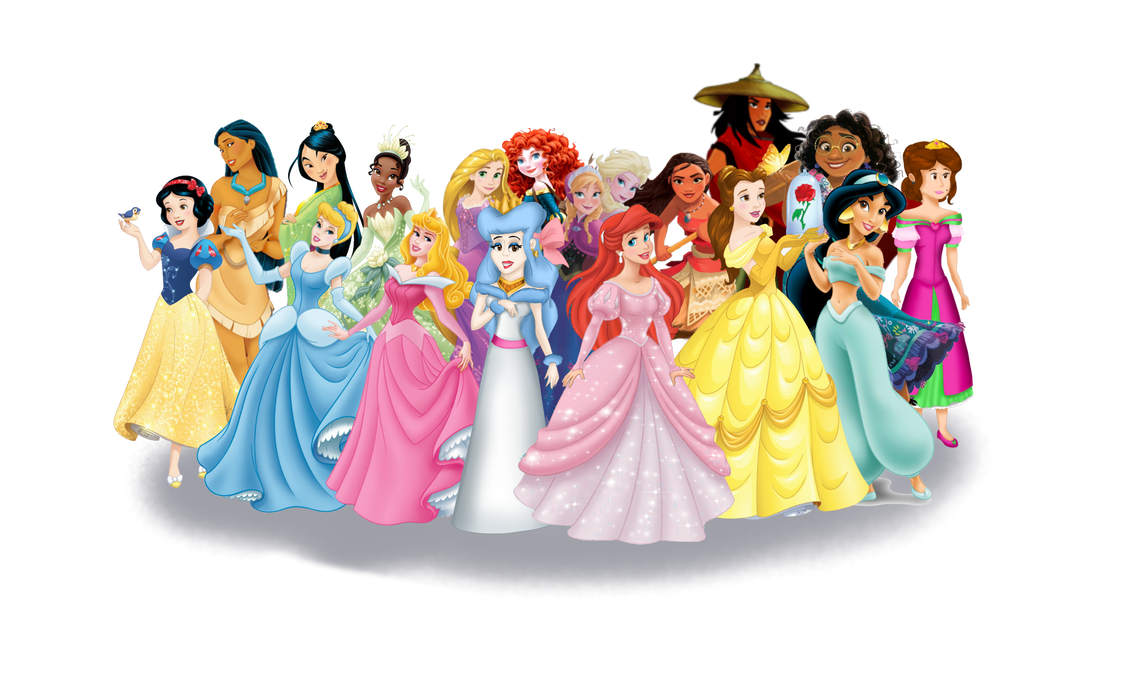 The New Disney Princess Group by IndiaTheToonPrincess on DeviantArt
