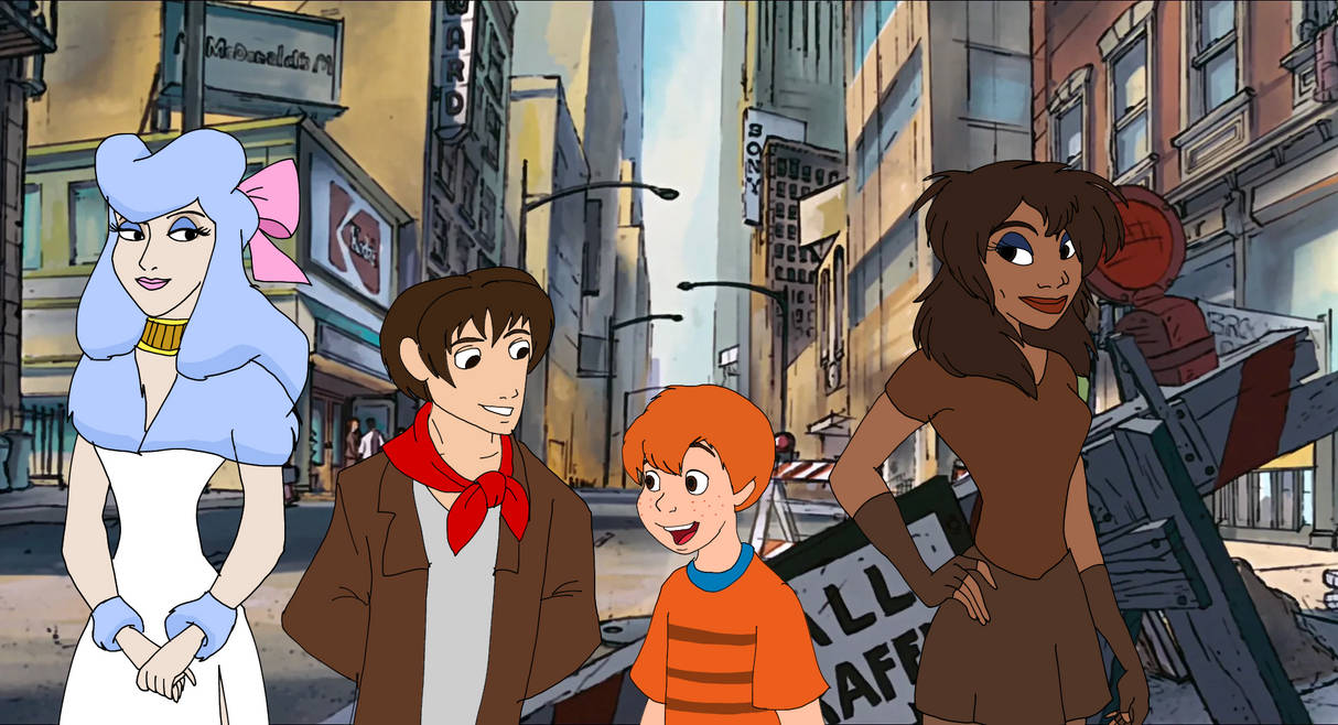 Oliver and Company - humanized by TimCurryFangirl on DeviantArt