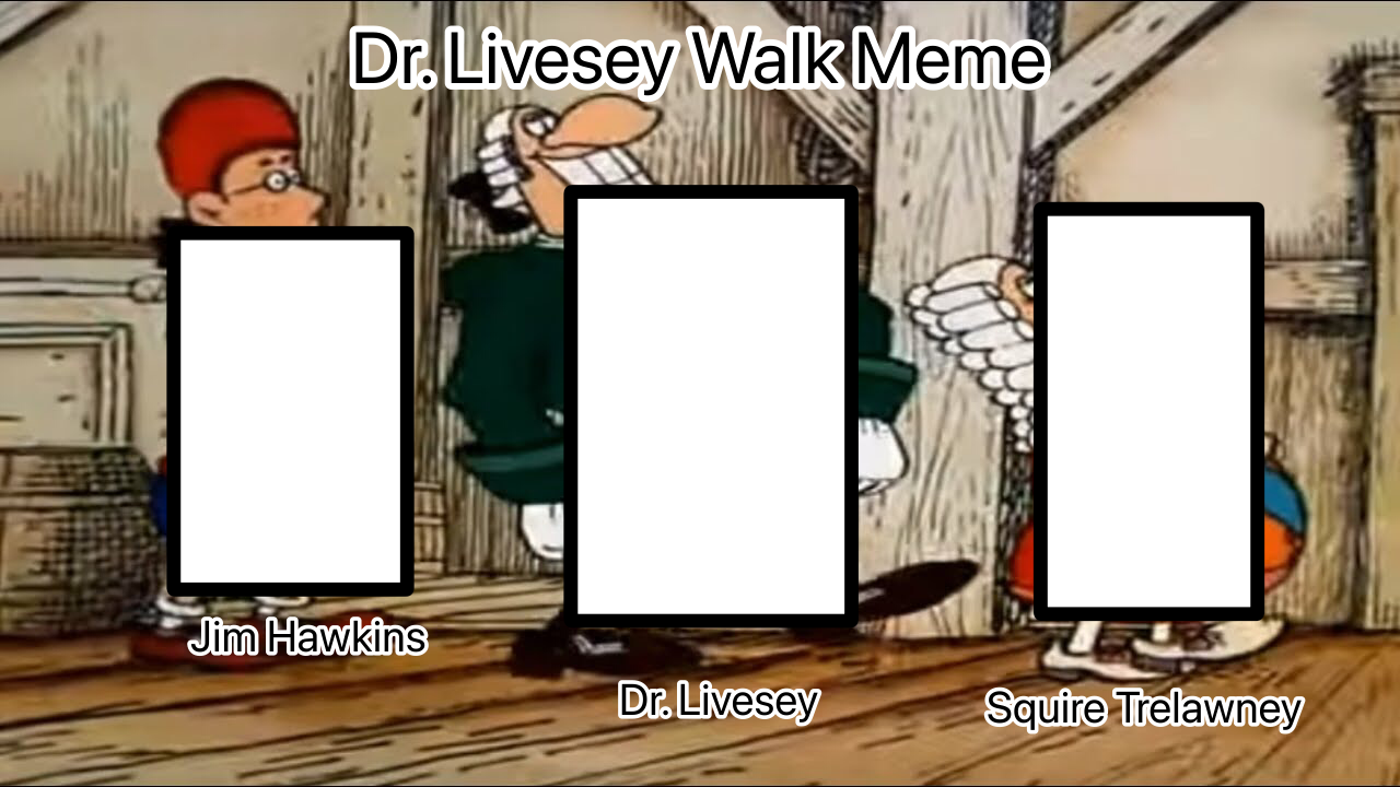 My Gigachad OCs Dr Livesey Walk Meme by Buka2000 on DeviantArt