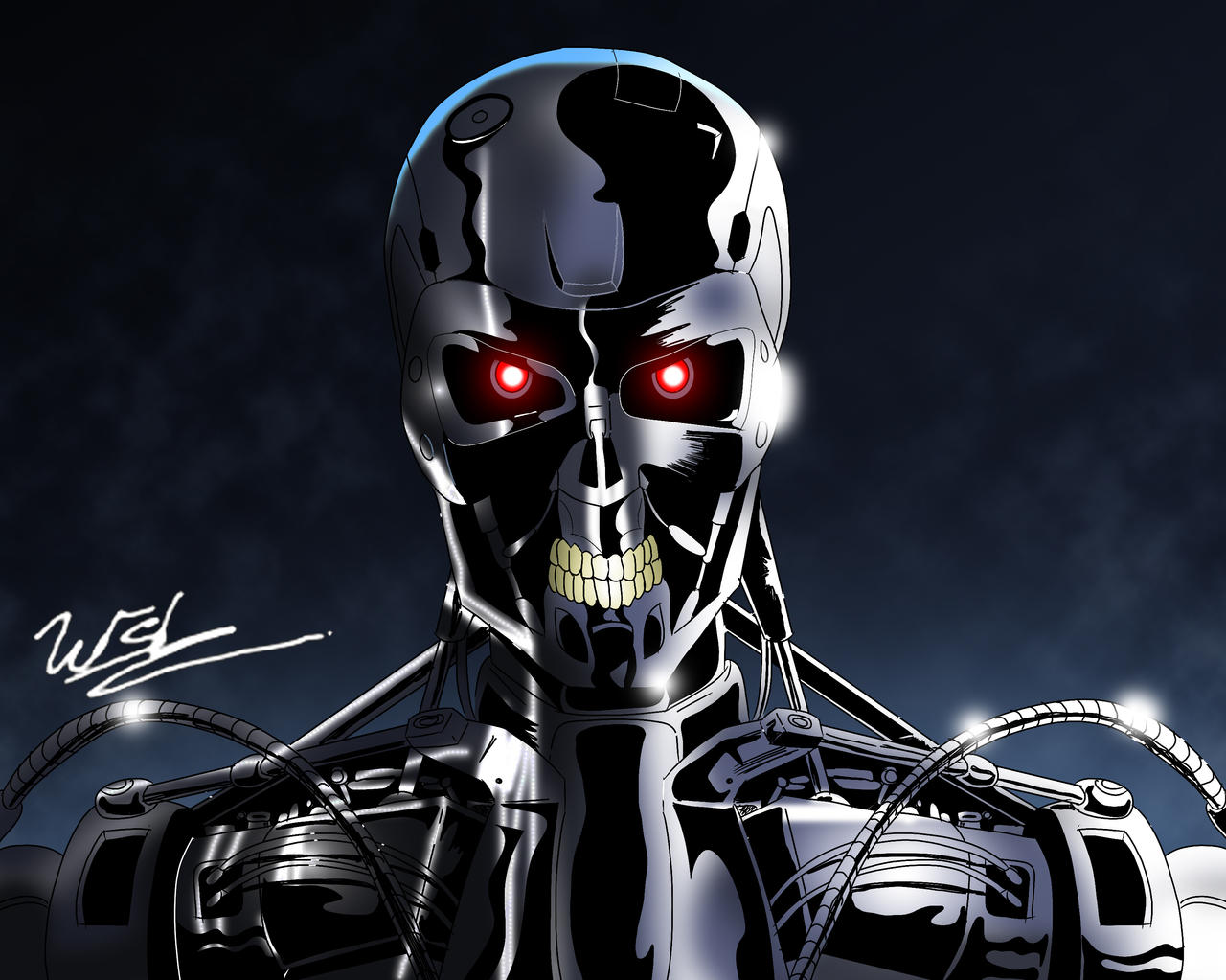 T 800 The Terminator By Watsukicomics On Deviantart