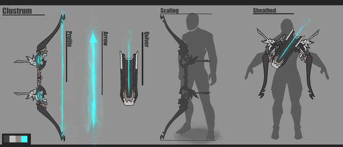 Warframe [Clustrum - Energy Great Bow]