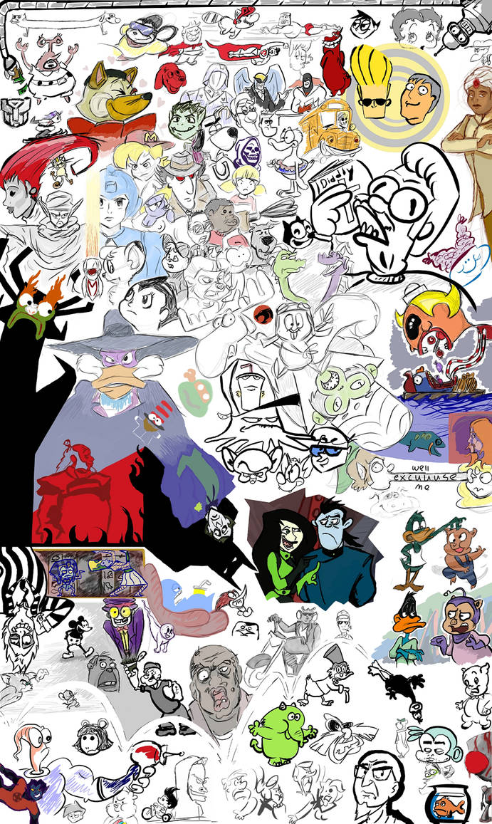 cartoon collage by Cristin on DeviantArt