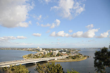 South Perth From kingspark by Coyotee1