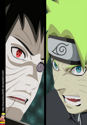 Naruto 612 Naruto vs Obito