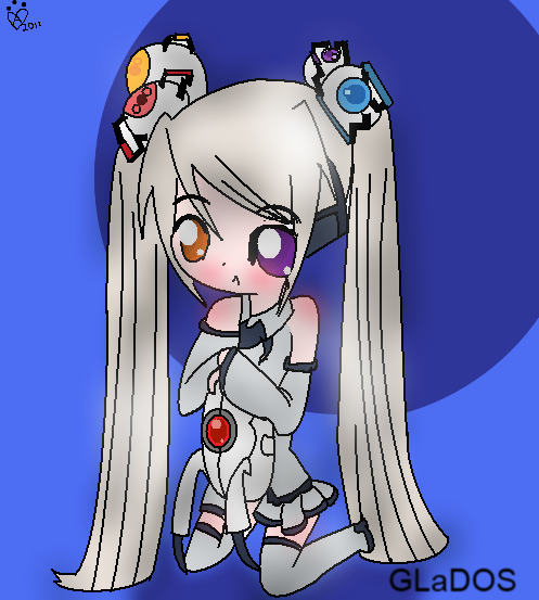 Human GLaDOS by PuffleLover55 on DeviantArt