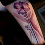 Watercolor-Watercolor Flower Tattoo