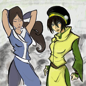 Katara and Toph