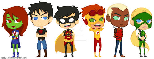 Toon Young Justice by rosey-so-silly
