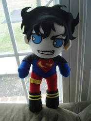 90's Superboy Plush WIP