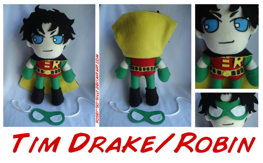 Tim Drake Robin Plush