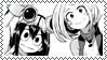Stamp: Uraraka and Tsuyu (Boku No Hero Academia) by SwiftCloud04
