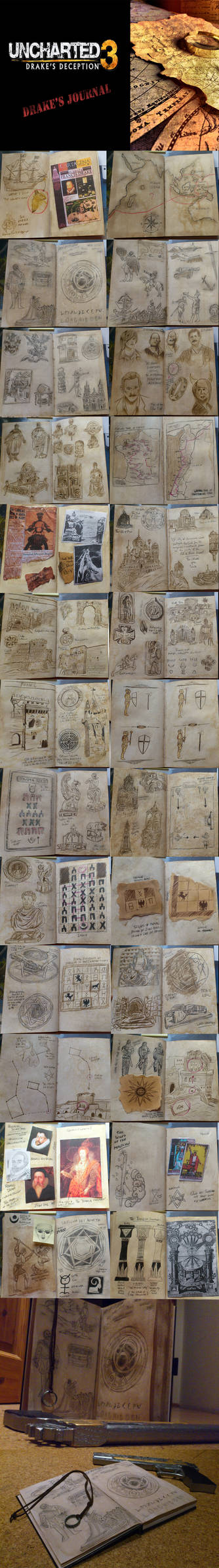 Drakes Journal (Uncharted 3) (For Sale now)