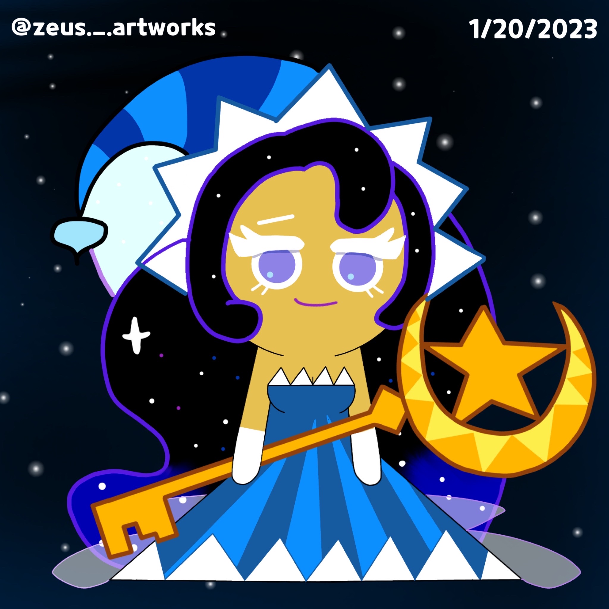 Moonlight Cookie by ZeusArtworks on DeviantArt