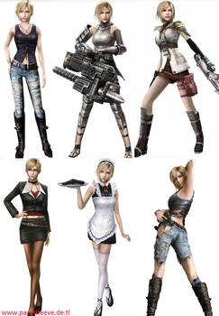 Aya Brea Outfits