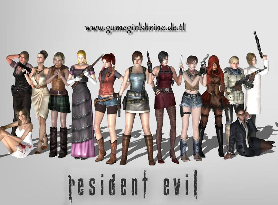 Resident Evil Ladies by Bahlinka on DeviantArt