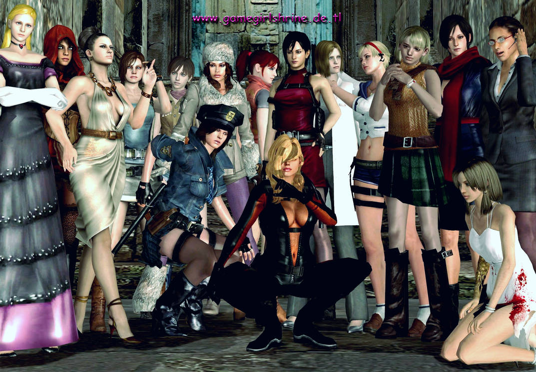 Resident Evil Ladies by Bahlinka
