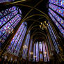 Stained Glass Of Sainte-Chapelle