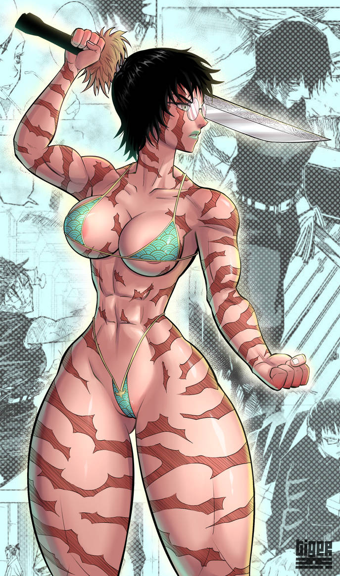 Maki Zenin Jujutsu Kaisen Bikini By TigerKiArt On DeviantArt maki-zenin-jujutsu-kaisen-bikini-by-tigerkiart-on-deviantart