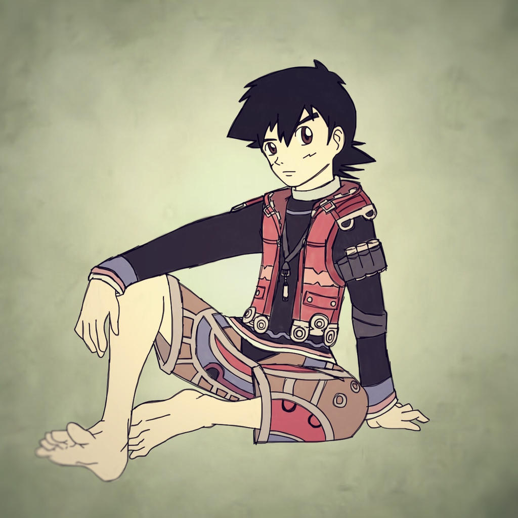 REQUEST | Ash Ketchum w/ Shulk's Clothes