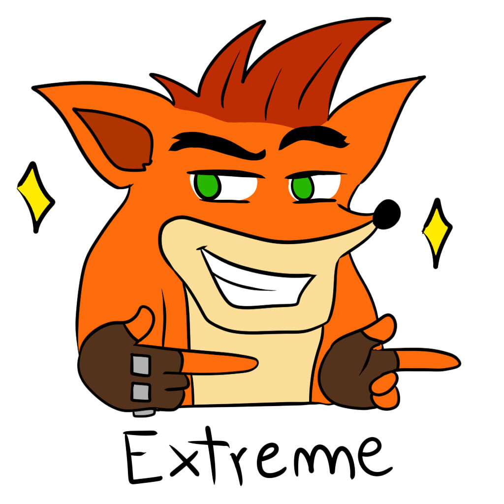 EXTREME (Crash Bandicoot Meme)