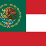 Mexican Flag with bars design.