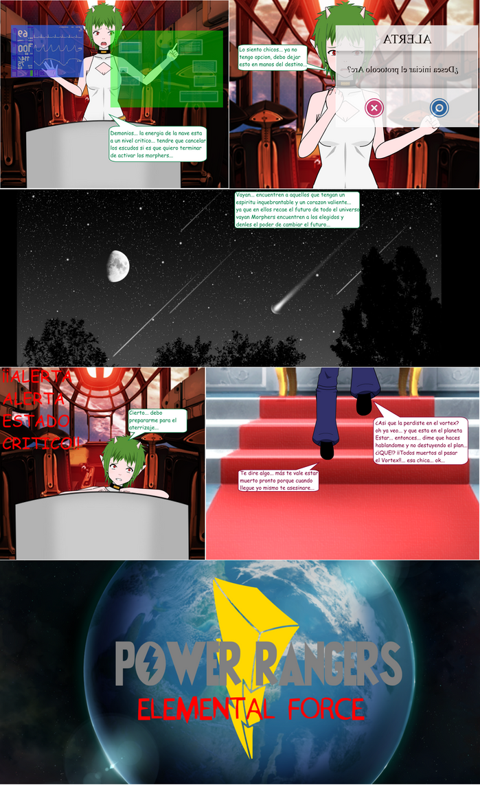 Tokusatsu Legends: Power Rangers Elemental force 1 by Zeberal-Zein on ...