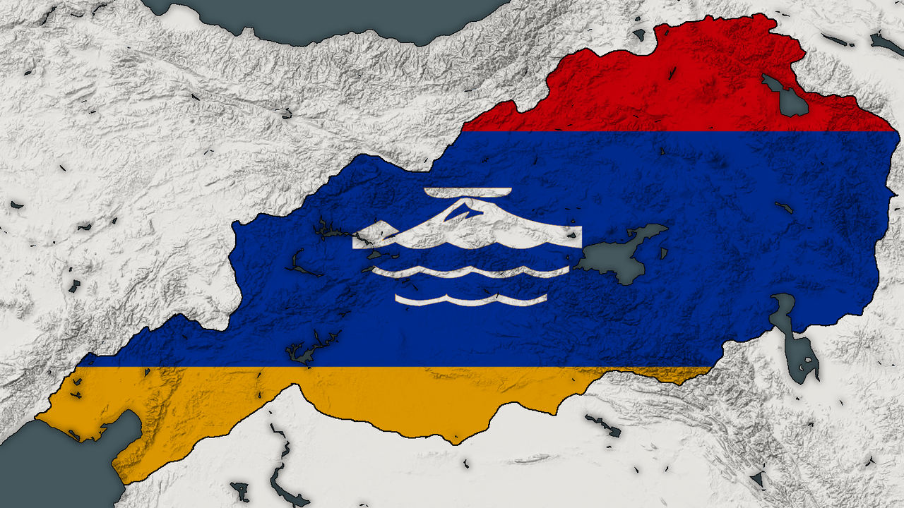 Greater Armenia Map by efeeeeee12 on DeviantArt