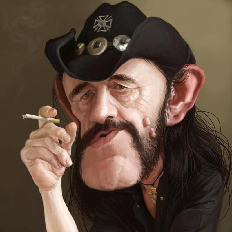 Lemmi Lemmy Kilmister by YoannLori on DeviantArt