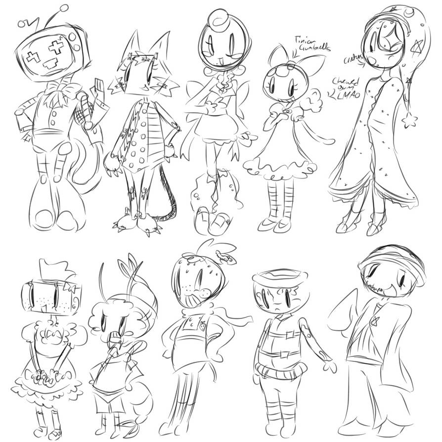 Deviantart Dandy dandy's world redesigns (pt 1) by starp1ezz on DeviantArt