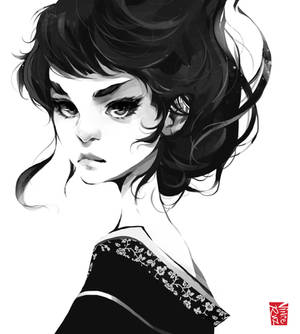 Geisha Illustration