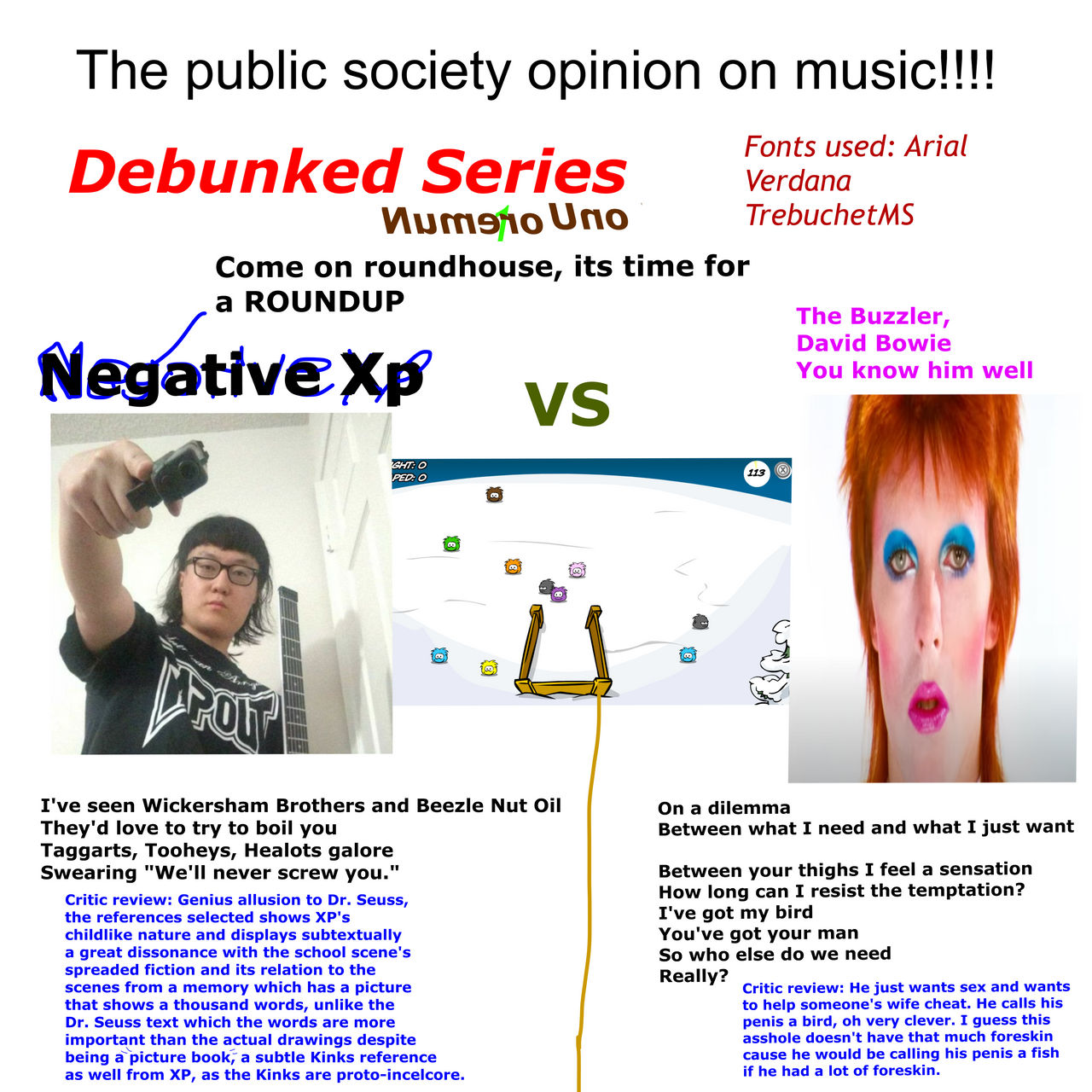 Negative Xp Incel Negative Xp vs David Bowie: Lyrics Roundup by plootoniusbrown on DeviantArt