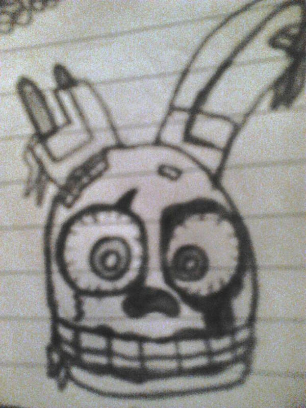 Springtrap face by ABEL744 on DeviantArt