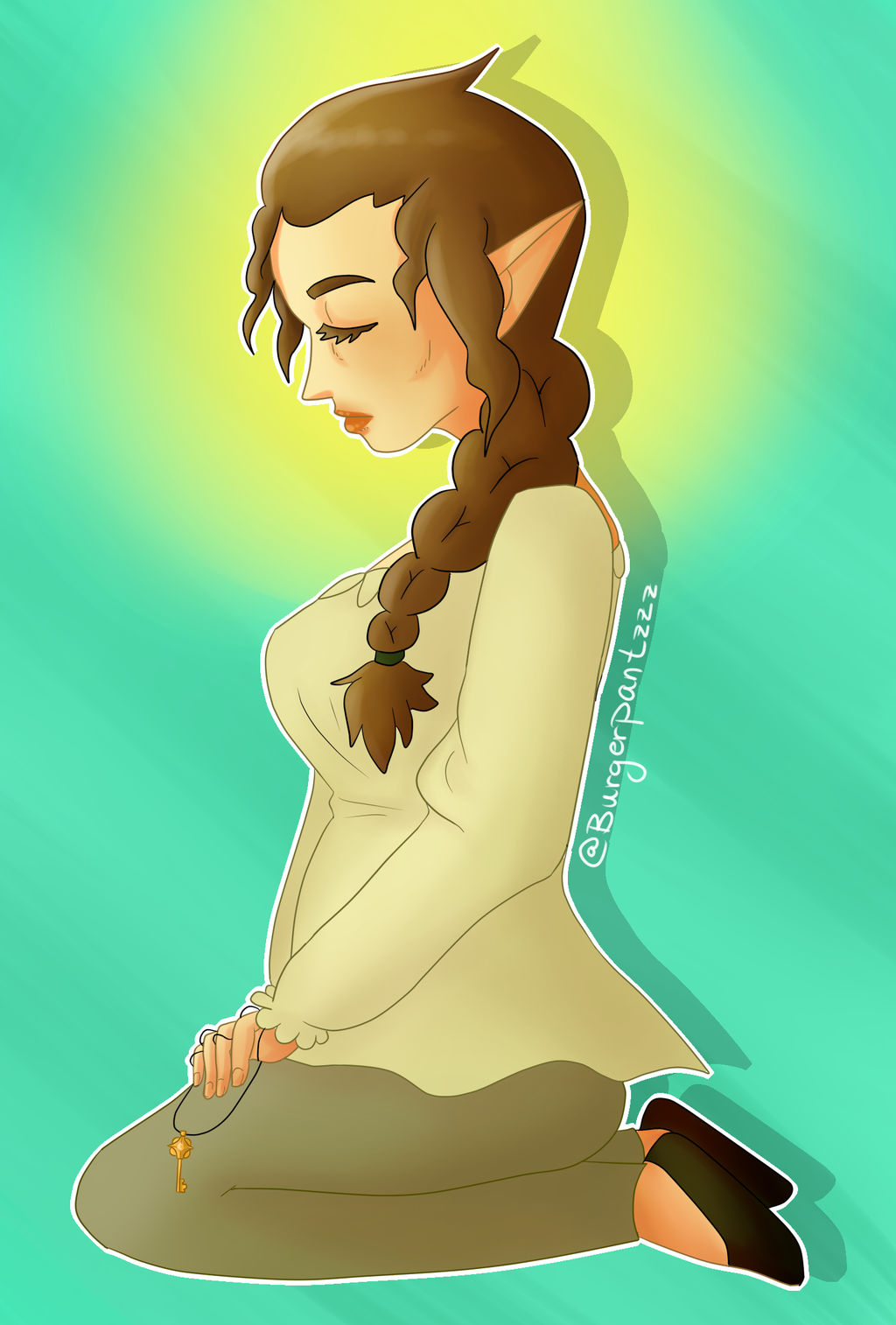 Gwyneth Sunsword Redraw by burgerpantz