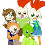 Chicken little X ploey X Helpik X Vika 