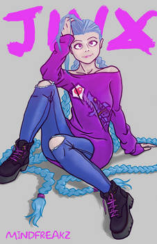 Jinx Lol Casual Life